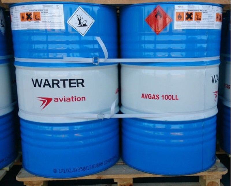 Warter Aviation Avgas > AVGAS Aviation Fuel 100LL Drum 55 liter Van D